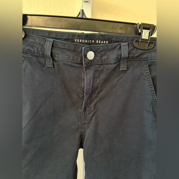 Veronica Beard Jeans Ayla Chino Pants in Navy - Size 26 - Picture 6 of 7